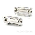 DVI Connector Right Angle DIP Female White 29P
